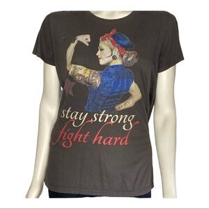 Stay Strong Fight Hard T-shirt